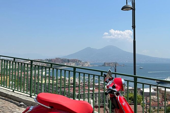 Panoramic and Historical Vespa Tour Naples - Meeting Castel Nuovo at the port