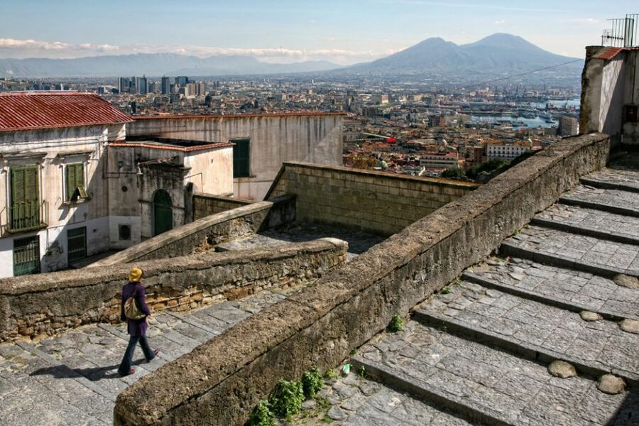 Panoramic Naples Private Tour by Vintage Vespa - San Martino: Naples from the hilltop