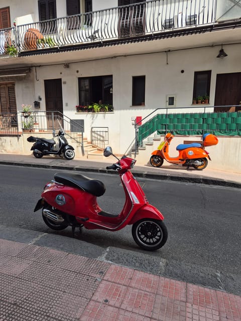 Panoramic Vespa tour of Taormina, Castelmola and White Lotus series locations - Climbing to Castelmola and the Norman fortress