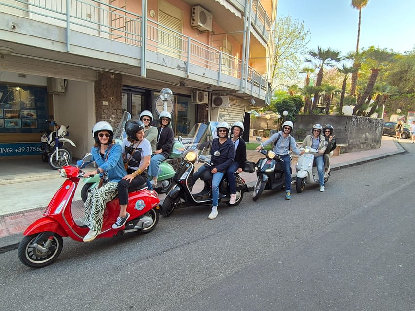 Panoramic Vespa tour of Taormina, Castelmola and White Lotus series locations - Starting at Via Vulcano 9 in Giardini Naxos