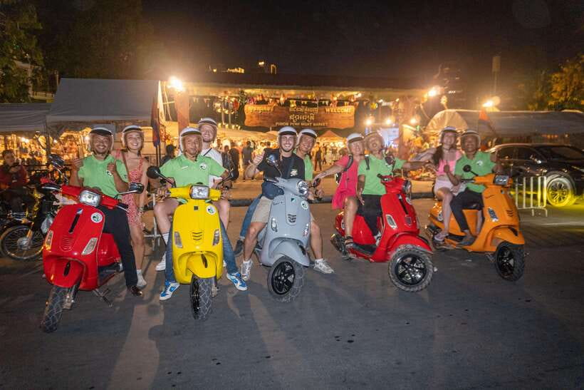Phnom Penh Night Foodie Vespa Tour / Tuk Tuk Available - Food preferences, group size, and guide quality