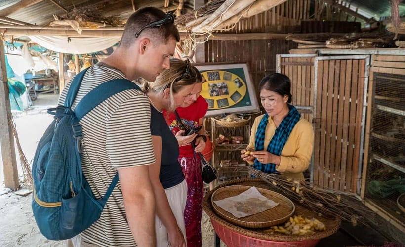 Phnom Penh Silk Island Haft Day Tour - Top Rating Experience - Silk weaving and the value of seeing the work up close