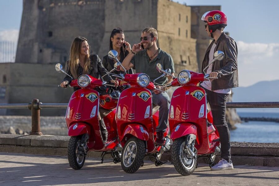 Private Amalfi Coast Vespa Tour with Audio-guide and Driver - The coastal ride from Sorrento toward Positano