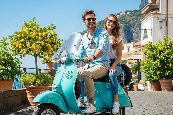 Private audio-guided Amalfi Coast Vespa Tour with driver - Starting in Sorrento, the land of the Sirens