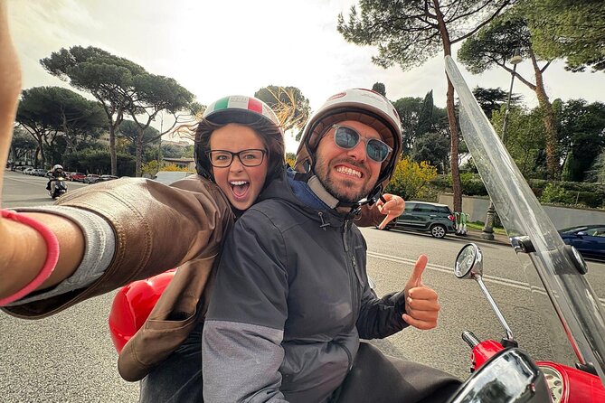 Roma Vespa Tour & Traditional Roman Food and Extras - Key points at a glance