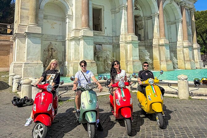 Roma Vespa Tour & Traditional Roman Food and Extras - Why a Vespa is a smart way to see Rome