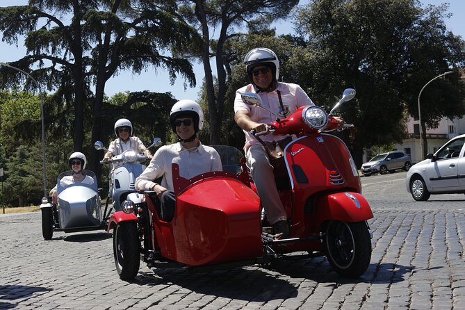 Rome 3 hours Vespa Sidecar Private Tour with Gelato - Key points to know before you book