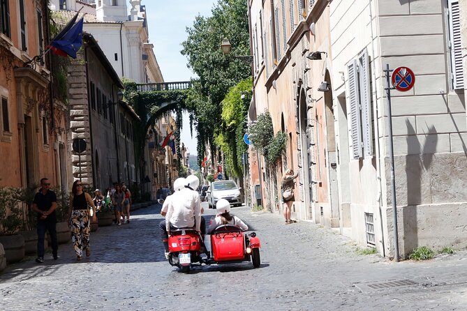 Rome 3 hours Vespa Sidecar Private Tour with Gelato - Piazza del Popolo and the historic center