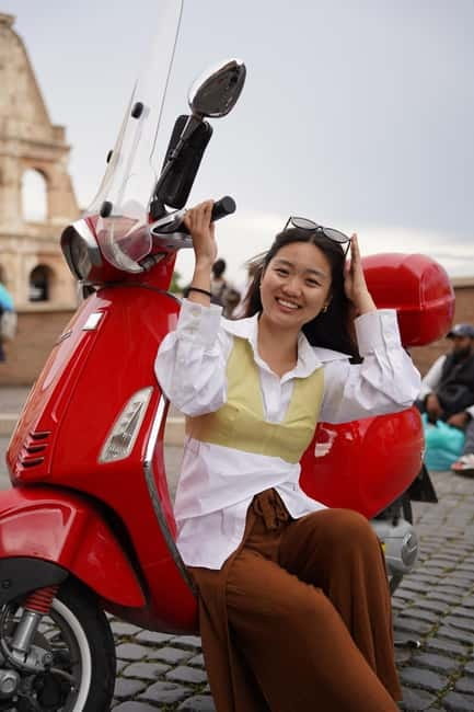 Rome: All In One Day by Vespa - Trastevere pasta and the final toast