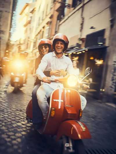 Rome by Vespa with a local - Pickup in central Rome and the first ride
