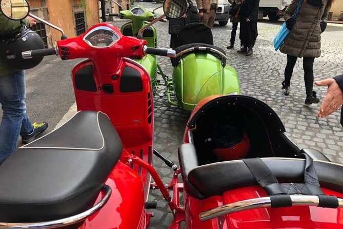 Rome City Highlights & Hidden Gems: Vespa Sidecar Guided Tour - Six things to know before you book