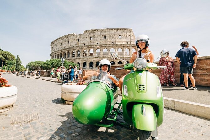 Rome City Highlights & Hidden Gems: Vespa Sidecar Guided Tour - Piazza Navona, Campo de’ Fiori, and the Pantheon