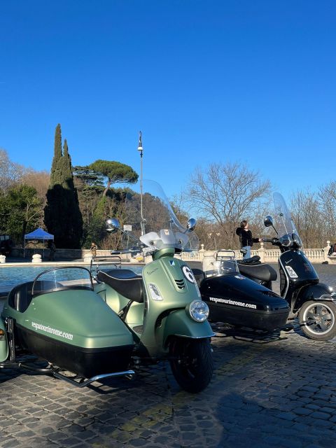 Rome: Day and Night Private Vespa Tour with Hotel Pickup - The Pyramid of Cestius adds an unexpected contrast