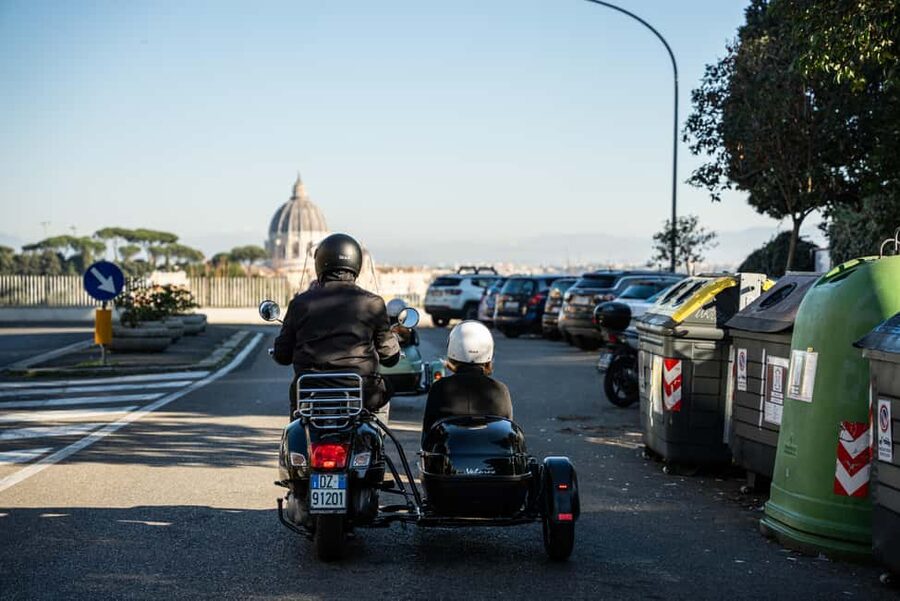 Rome: Evening Vespa Sidecar City Tour - Starting at Palazzo della Cancelleria