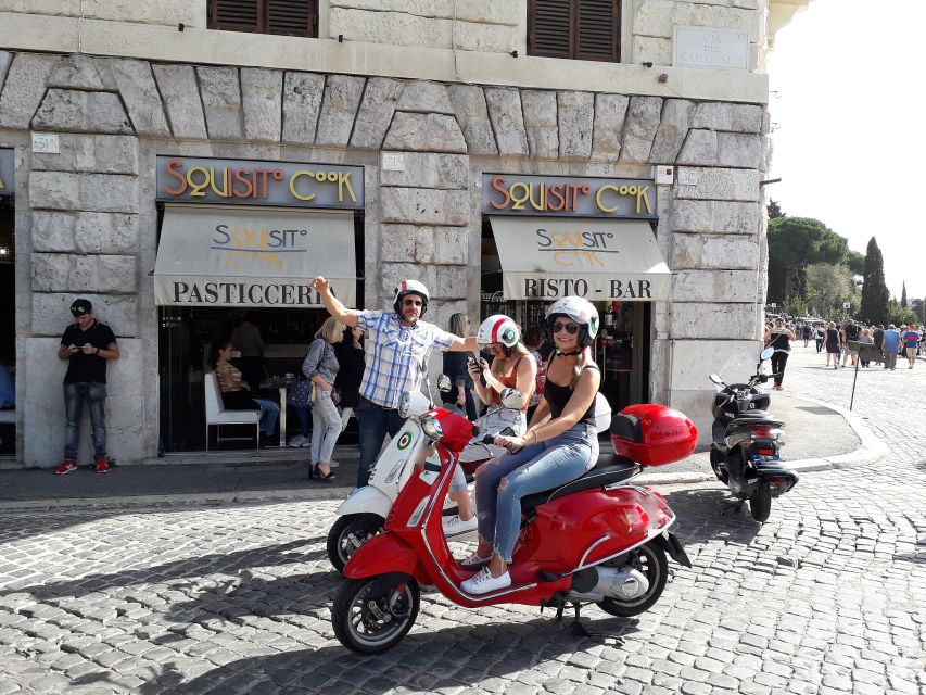 Rome: Guided Vespa City Tour - What $169.93 per person gets you