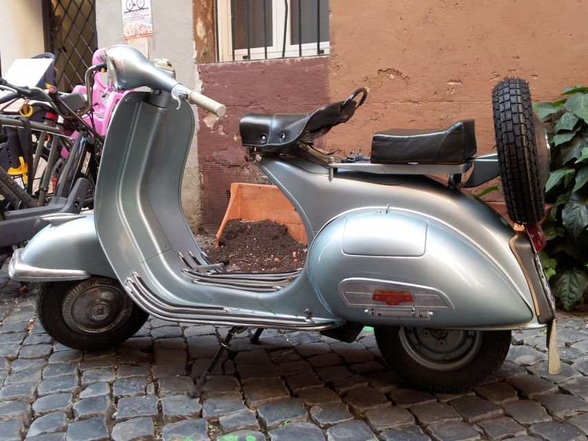 Rome: Half-Day Tour by Vespa with Driver - The Bocca della Verità and Santa Maria in Cosmedin