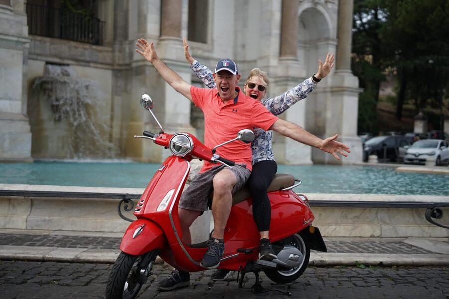 Rome: Hidden Gems Guided Vespa experience with Photos - The Orange Garden and Aventine Hill Views