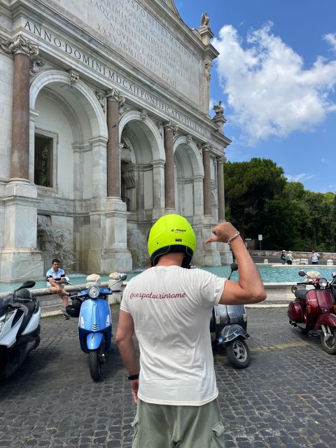Rome: Highlights Vespa Sidecar Tour with Coffee and Gelato - Aventine Hill and the Orange Tree Garden