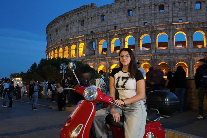 Rome Lizzie McGuire Experience with Vespa Tour - Janiculum views at Terrazza del Gianicolo
