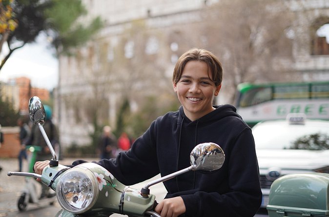 Rome Lizzie McGuire Experience with Vespa Tour - Fontana dell’Acqua Paola on Janiculum Hill