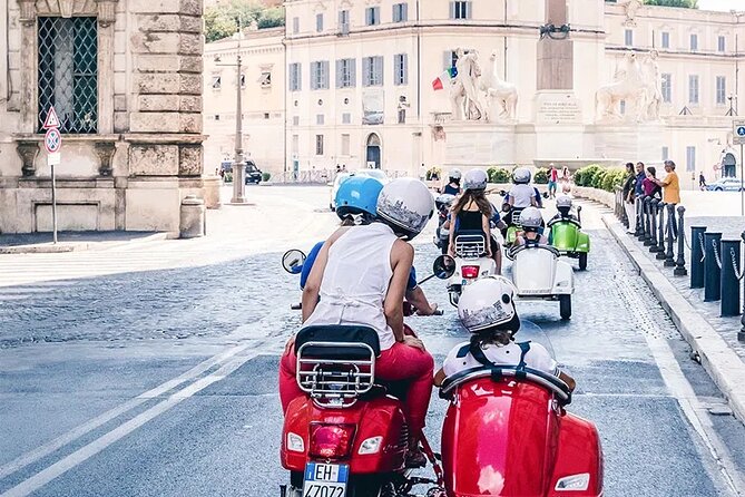 Rome Morning Vespa Sidecar Tour in Rome with Cappuccino - The view from Janiculum Hill