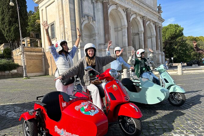 Rome Private Tour in a Vintage Vespa Sidecar Style for 90 Minutes - Starting at Piazza della Trinità dei Monti