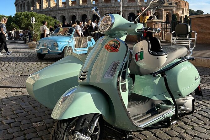 Rome Private Tour in a Vintage Vespa Sidecar Style for 90 Minutes - Trevi Fountain, the tour’s best photo stop