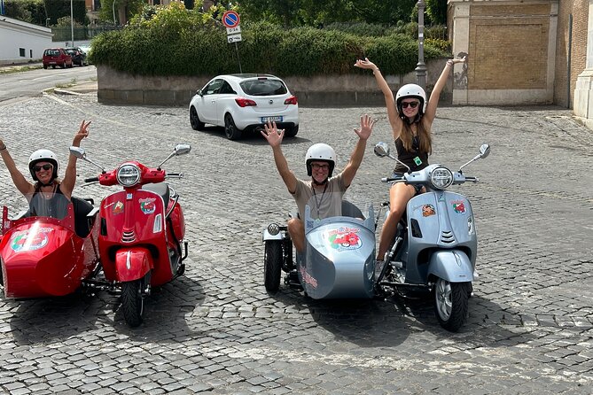 Rome Private Tour in a Vintage Vespa Sidecar Style for 90 Minutes - Circus Maximus and the Mouth of Truth