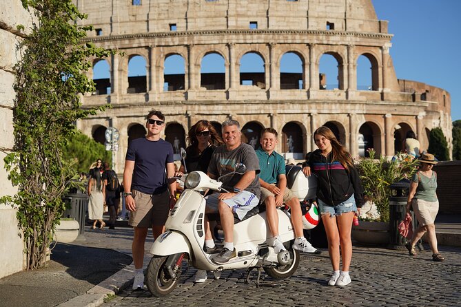 Rome Private Vespa Tour - Key points to know before booking