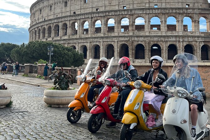 Rome: Private Vespa Tour and Professional Photoshoot - Riding past Vatican City and Castel Sant’Angelo