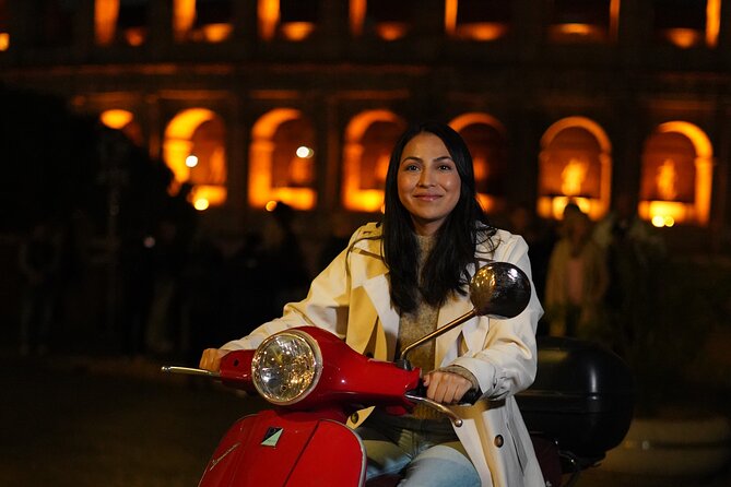 Rome Private Vespa Tour Pick-up from Hotel - Janiculum Hill: Rome from above