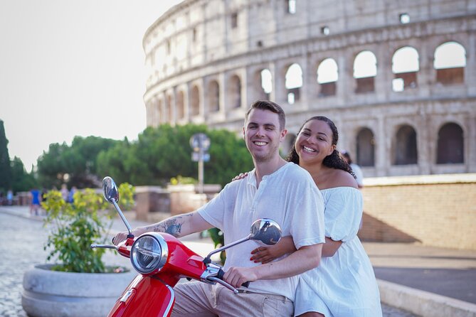 Rome's Easy Ride Vespa Tour with Pick Up and Drop Off - The Orange Garden and the Aventine Hill