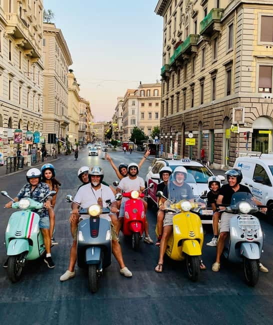 Rome’s Must-See Spots on Vespa (No Driving Needed) - The Colosseum from the road