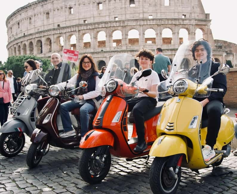 Rome’s Must-See Spots on Vespa (No Driving Needed) - Pickup and the first minutes on the scooter