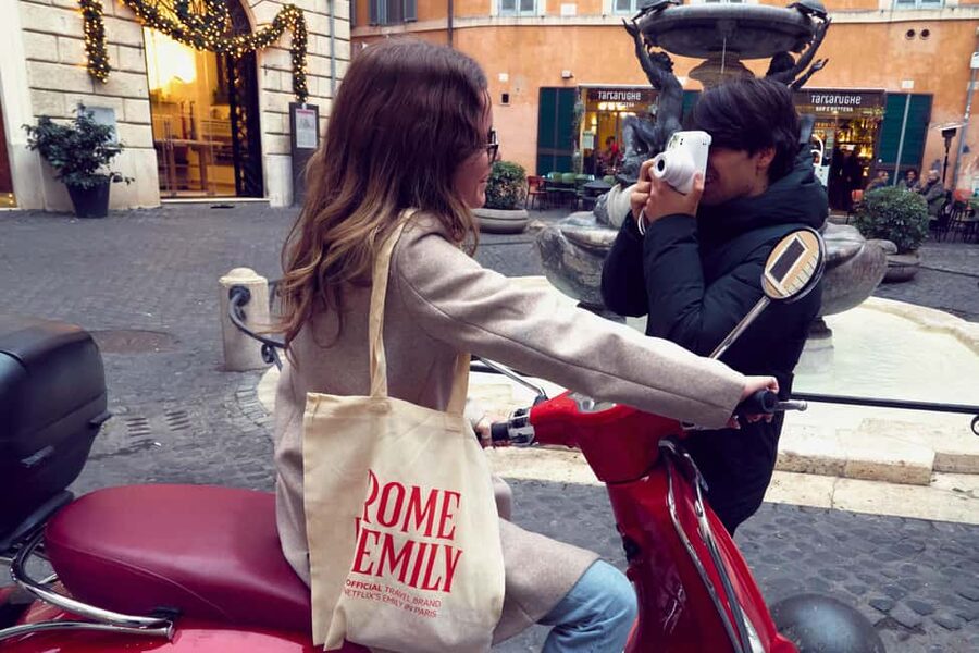 Rome: The Official Emily in Paris Vespa Tour with Pastry - Circus Maximus and the Colosseum ride