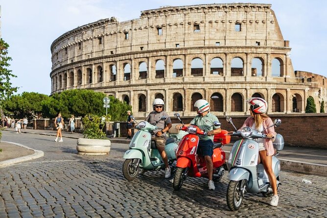Rome Vespa 125cc Daily Rental - Key points before you book
