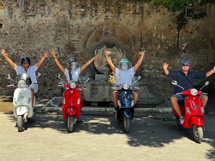 Rome: Vespa City Tour with Professional Photoshoot - Passing Vatican City and Castel SantAngelo