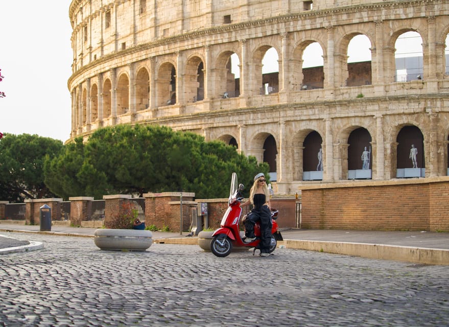 Rome: Vespa City Tour with Professional Photoshoot - Hotel pickup starts the ride