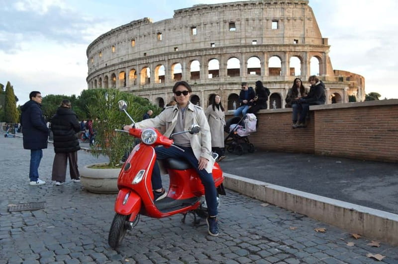 Rome Vespa: Photos, City Highlights, Sightseeing by Vespa - Starting near Cavour and the Colosseum
