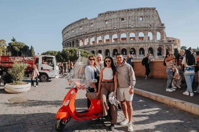 Rome: Vespa Ride in the Streets with Photography - Orange Garden: Rome from the Aventine