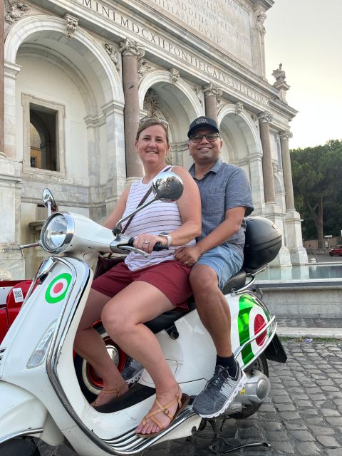 Rome: Vespa Self-Drive Tour with Gelato - Key points to know before you book
