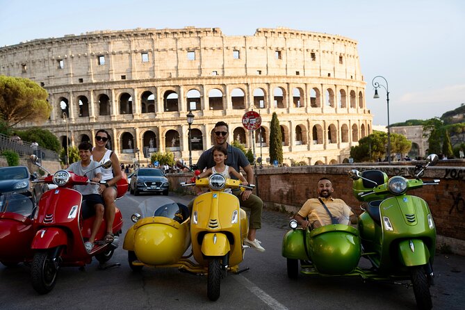 Rome Vespa Sidecar Tour — 90-Minute City Highlights Tour - Fontana dell’Acqua Paola: the grand view from Janiculum Hill