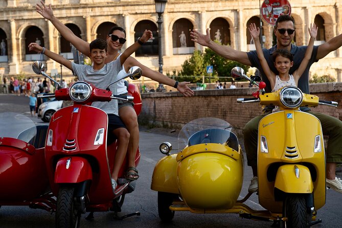 Rome Vespa Sidecar Tour — 90-Minute City Highlights Tour - The drivers make or break the experience