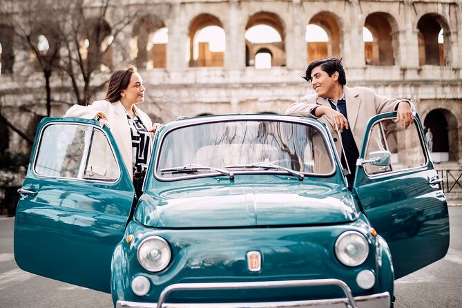 Rome Vespa Small Group Tour with Photoshoot - The Roseto Comunale and seasonal flowers