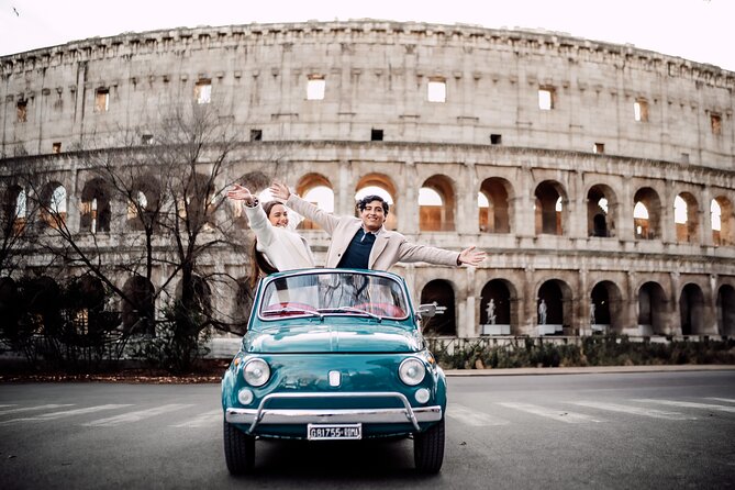 Rome Vespa Small Group Tour with Photoshoot - A quick look at the Temple of Hercules Victor