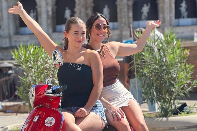 Rome Vespa Tour and Professional Photoshoot - Riding through Rome with a driver