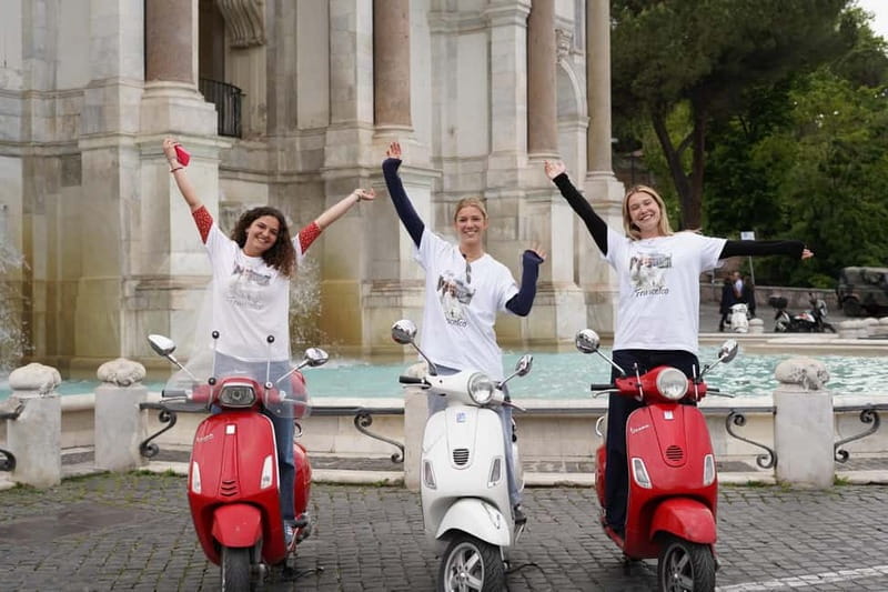 Rome Vespa Tour: Spirit of the Jubilee - The Orange Garden and Santa Sabina