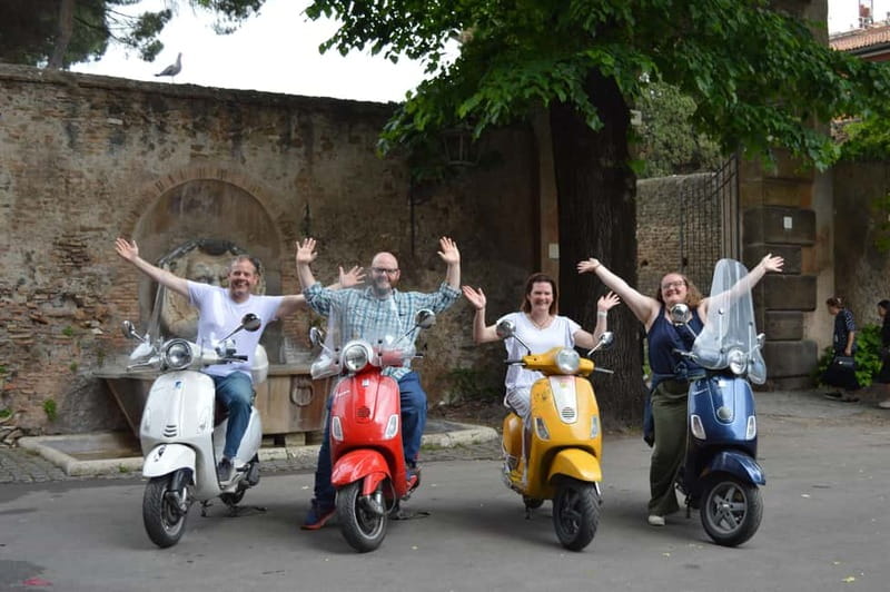 Rome: Vespa tour “When in Rome” with Dessert and Photography - Key points to know before booking