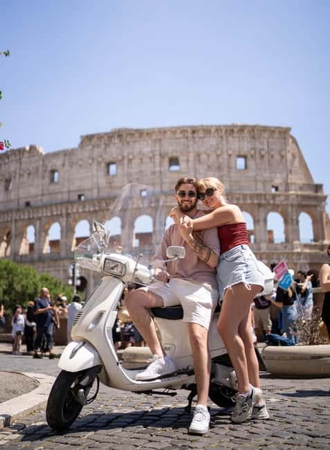 Rome: Vespa Tour with Gelato and Photos - Photos, guides, and group size