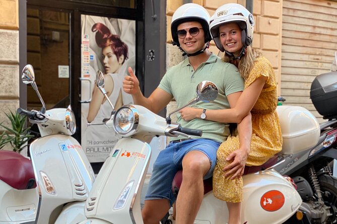 Rome Vespa Tour with Gelato Stop - St. Peter’s Basilica from the road